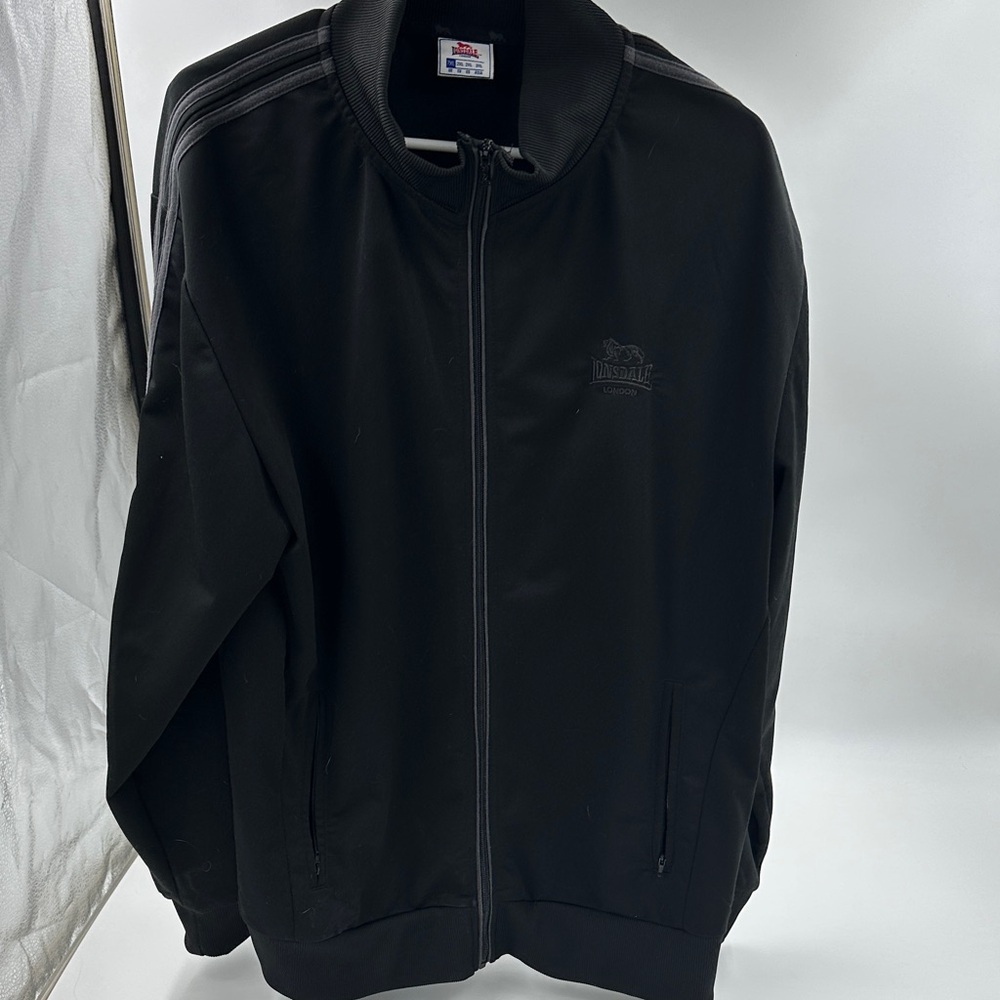 Classic Black Zip-Up Jacket